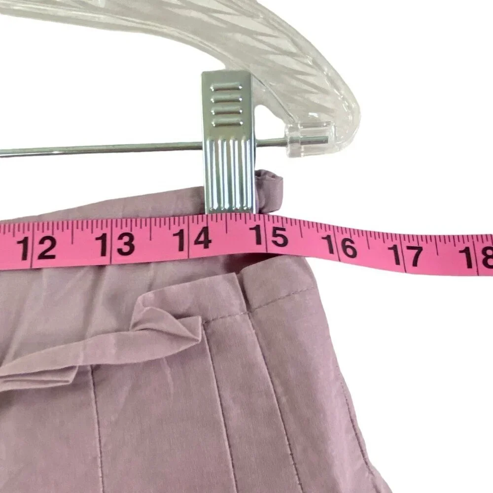 TALBOTS Women‎ A-Line Embroidered Full Skirt Sz 10 Light Lavender Modest 79-25